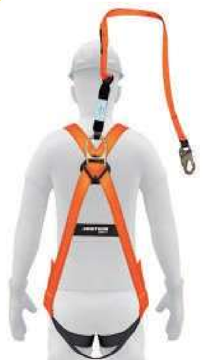 Arnés de Seguridad Cuerpo Completo 1 Argolla + Línea Vida