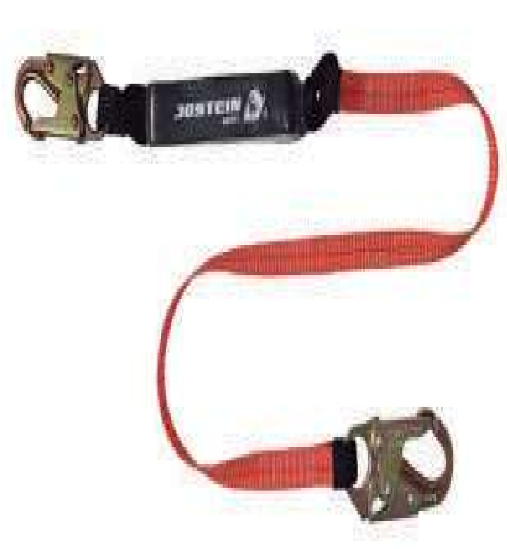 Absorbedor de impacto con gancho de acero doble seguro de 1.85 Mts