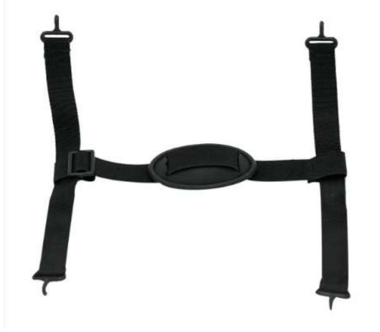 Barbiquejo 4 pts c/Mentón p/Casco