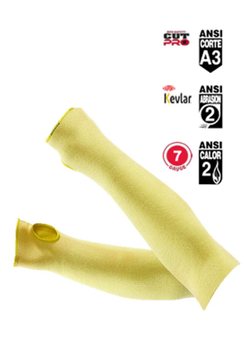 Manga de Kevlar de 18” p/Alta temperaturas