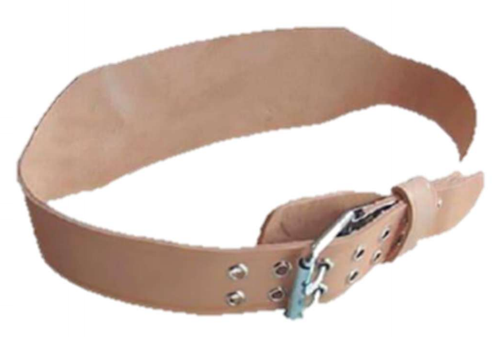 Faja de Cuero tipo Pesista 4" de Ancho