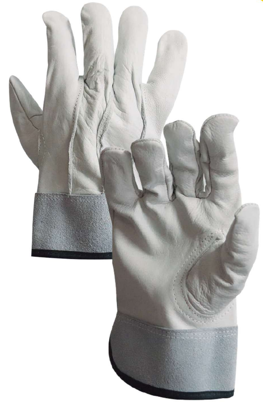 Guante de Piel de Res tipo Operador o Electricista