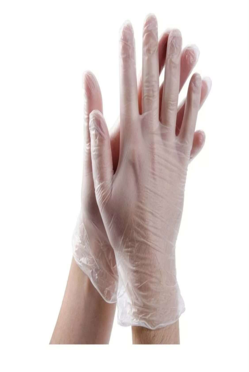 Guante de Vinil Desechable S/P tipo Cirujano