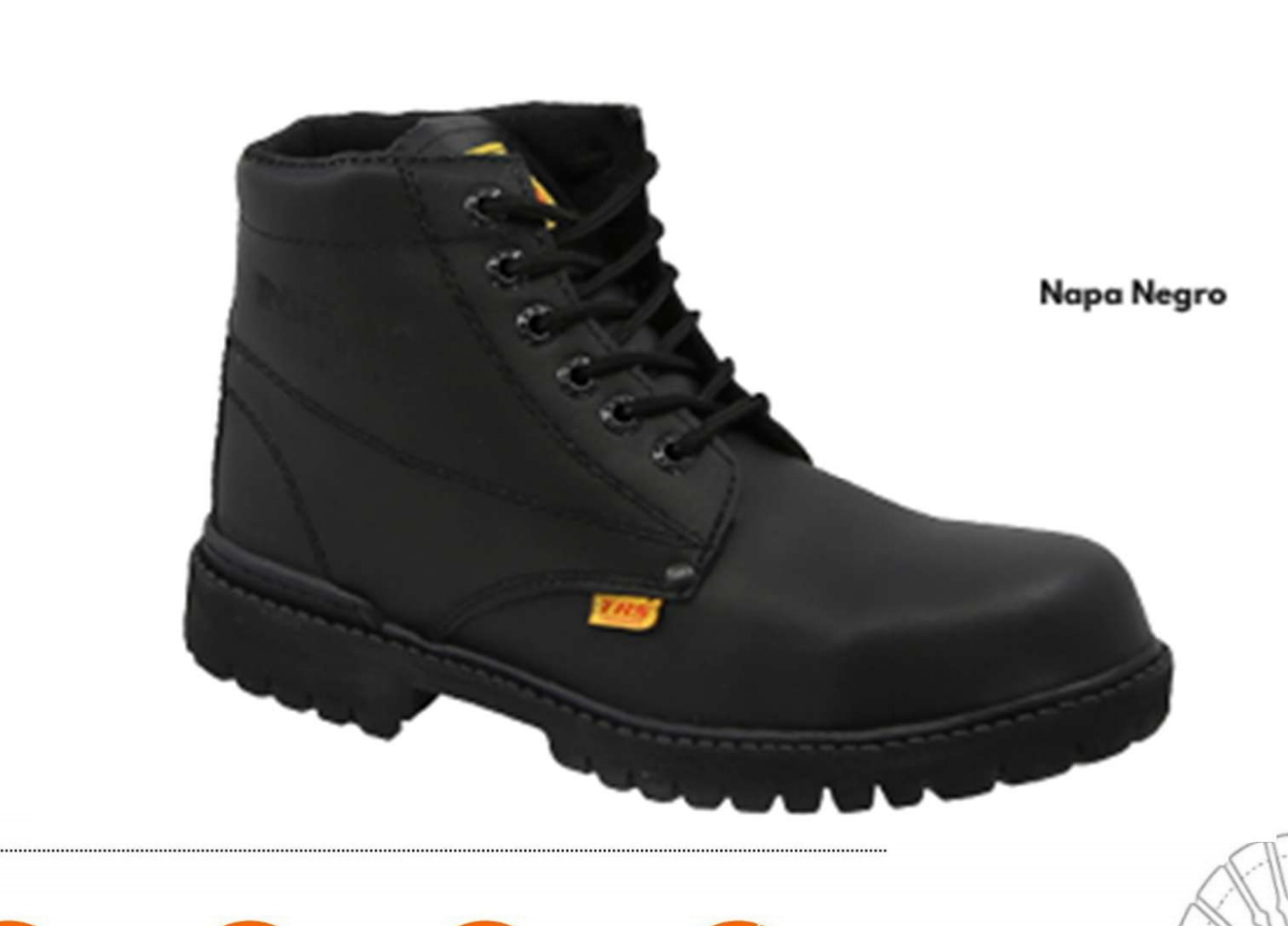 Zapato Borcegui c/Casco Dielectrico Mod. 280