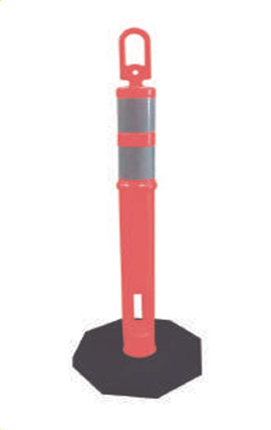 Poste de 1.20 Mts de Alto c/2 Reflejantes B/N