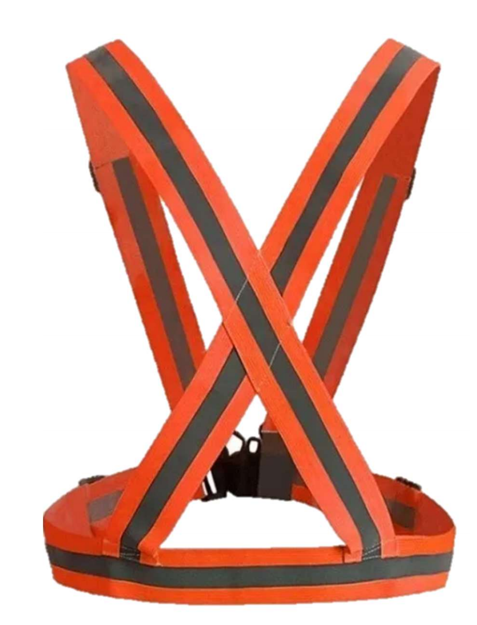 Tirantes de Alta Visibilidad c/Reflejante Naranja